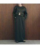 【ユナイテッドアローズ/UNITED ARROWS】の【ハンチさんコラボレーションアイテム】サイドスリット タイトロングスカート -2WAY- OLIVE|ID: prp329100004771660 ipo3291000000034569059