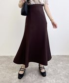 【イング/INGNI】の【WEB限定】バックレースアップマーメイドスカート 人気、トレンドファッション・服の通販 founy(ファニー) ファッション Fashion レディースファッション Fashion for Women スカート Skirts シンプル Simple, Minimal チェック Check, Plaid, Tartan フィット Fit, Slim Fit レース Lace, Lace Fabric ロング Long, Long-Length 無地 Plain, Solid Color thumbnail ブラウン/A|ID: prp329100004771661 ipo3291000000035019168