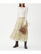 【ミラオーウェン/Mila Owen】のティアードアンティークプリントスカート 人気、トレンドファッション・服の通販 founy(ファニー) ファッション Fashion レディースファッション Fashion for Women スカート Skirts アンティーク Antique-Inspired ヴィンテージ Vintage Style ギャザー Gathered, Ruffled シアー Sheer, See-Through シフォン Chiffon, Lightweight Fabric シンプル Simple, Minimal スニーカー Sneakers, Trainers スマート Smart, Elegant ティアードスカート Tiered Skirt, Flounced Skirt フェミニン Feminine, Girly プリント Print, Printed Pattern モチーフ Motif, Design Theme モノトーン Monotone, Black and White おすすめ Recommended / Our Picks thumbnail YEL[032]|ID: prp329100004771670 ipo3291000000035087488