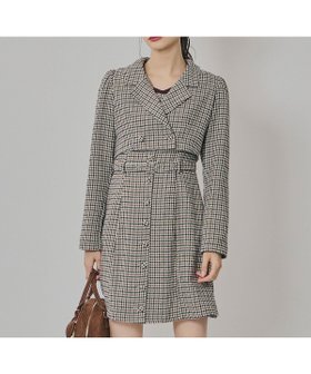 【レディアゼル/REDYAZEL】のハウンドトゥースショートジャケット*ミニワンピース 人気、トレンドファッション・服の通販 founy(ファニー) ファッション Fashion レディースファッション Fashion for Women アウター Coat / Outerwear Collection レディースジャケット・軽アウター Jackets おすすめ Recommended / Our Picks インナー Innerwear クラシカル Classical, Vintage-Inspired クラシック Classic, Timeless Style コンパクト Compact, Small Size ショート Short, Short Length ジャケット Jacket, Outerwear セットアップ Set-Up, Coordinated Outfit タートル Turtleneck, Turtle Collar デニム Denim, Jeans Material トレンド Trend, Trending Now ハウンドトゥース Houndstooth, Dogtooth Check フロント Front, Front Design ミニスカート Mini Skirt, Short Skirt ロング Long, Long-Length エレガント 上品 Elegant A/W・秋冬 Autumn/Winter |ID:prp329100004771674