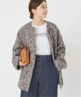 【イエナ/IENA】のループヤーンノーカラージャケットコート 人気、トレンドファッション・服の通販 founy(ファニー) ファッション Fashion レディースファッション Fashion for Women アウター Coat / Outerwear Collection コート・ロングコート・ピーコート Long Coats, Peacoats & More レディースジャケット・軽アウター Jackets ノーカラージャケット / シンプル上品コーデ Collarless Jackets 2025年 2025 2025-2026秋冬・A/W Autumn/Winter 2025–26 AW25–26 カーディガン Cardigan, Knitwear デニム Denim, Jeans Material ミックス Mix, Mixed Style ミドル Middle Length, Mid Height モコモコ Fuzzy, Fluffy ワイド Wide, Wide Fit |ID:prp329100004771703