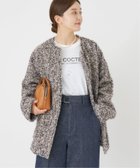 【イエナ/IENA】のループヤーンノーカラージャケットコート 人気、トレンドファッション・服の通販 founy(ファニー) ファッション Fashion レディースファッション Fashion for Women アウター Coat / Outerwear Collection コート・ロングコート・ピーコート Long Coats, Peacoats & More レディースジャケット・軽アウター Jackets ノーカラージャケット / シンプル上品コーデ Collarless Jackets 2025年 2025 2025-2026秋冬・A/W Autumn/Winter 2025–26 AW25–26 カーディガン Cardigan, Knitwear デニム Denim, Jeans Material ミックス Mix, Mixed Style ミドル Middle Length, Mid Height モコモコ Fuzzy, Fluffy ワイド Wide, Wide Fit thumbnail ブラウン|ID: prp329100004771703 ipo3291000000034569568