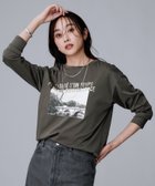 【アンタイトル/UNTITLED】の【コットン100%/】グラフィックロンT チャコールグレー|ID: prp329100004771716 ipo3291000000034569857