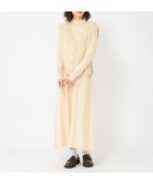 【スタディオ クリップ/studio CLIP】のシャギーベスト×ニットワンピース アイボリー52|ID: prp329100004771734 ipo3291000000035006519