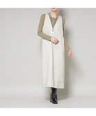 【ナノ ユニバース/nano universe】のツイードIラインワンピース×シアーリブニットセット アイボリー7|ID:prp329100004771737