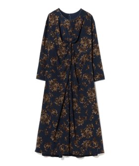 【デミルクス ビームス/Demi-Luxe BEAMS】 ブーケプリント ツイストワンピース人気、トレンドファッション・服の通販 founy(ファニー) ファッション Fashion レディースファッション Fashion for Women ワンピース Dresses アンティーク Antique-Inspired ジャケット Jacket, Outerwear ツイスト Tweed, Tweed Fabric プリント Print, Printed Pattern ペチコート Petticoat, Underskirt 冬 Winter / This Winter |ID:prp329100004771754