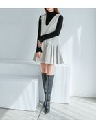 【スナイデル/SNIDEL】のVネックツイードジャンスカ【カンヘウォン着用】 IVR[003]|ID:prp329100004771765