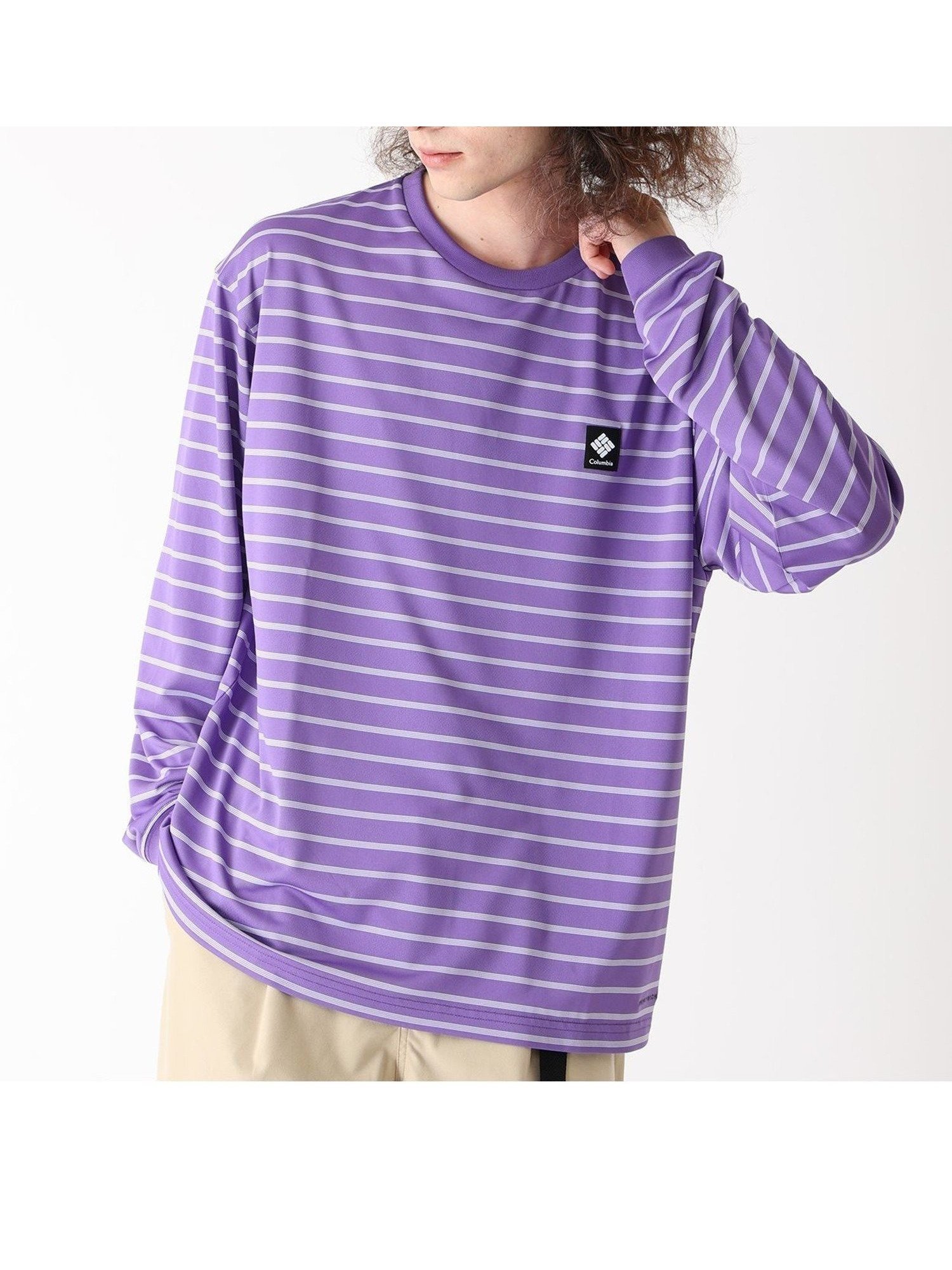 【コロンビア/Columbia】のColumbia/ バルフォアリバーロングスリーブティー /コロンビア 人気、トレンドファッション・服の通販 founy(ファニー) 　ファッション　Fashion　レディースファッション　Fashion for Women　おすすめ　Recommended / Our Picks　アウトドア　Outdoor Clothing　スリーブ　Sleeve, Long Sleeve / Short Sleeve　トレンド　Trend, Trending Now　フィット　Fit, Slim Fit　ベーシック　Basic, Essential　ボーダー　Border, Stripe　メッシュ　Mesh, Net Fabric　リラックス　Relax, Relaxed Fit　ロング　Long, Long-Length　夏　Summer　秋　Autumn　軽量　Lightweight, Ultra Light　 other-1|ID: prp329100004771794 ipo3291000000034636953