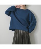 【センスオブプレイス/SENSE OF PLACE by URBAN RESEARCH】のコクーンスリーブカットトップ 人気、トレンドファッション・服の通販 founy(ファニー) ファッション Fashion レディースファッション Fashion for Women 2025年 2025 2025-2026秋冬・A/W Autumn/Winter 2025–26 AW25–26 冬 Winter / This Winter シンプル Simple, Minimal ワンポイント One Point, Statement Accent エレガント 上品 Elegant A/W・秋冬 Autumn/Winter thumbnail ブルー|ID: prp329100004771828 ipo3291000000034571253