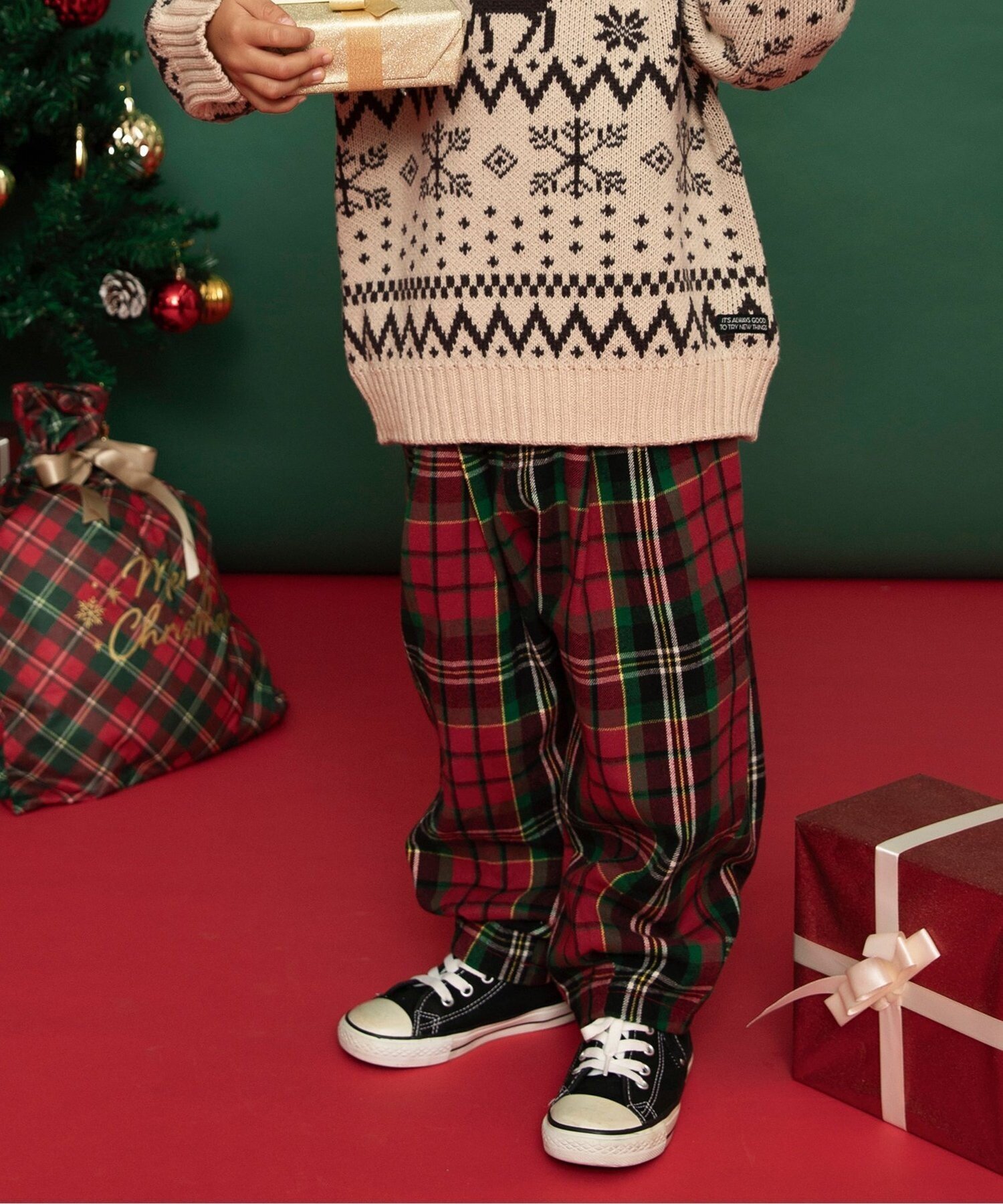 【エフオー オンラインストア/F.O.Online Store / KIDS】の【リンク】チェックパンツ 10分丈 人気、トレンドファッション・服の通販 founy(ファニー) ファッション Fashion キッズファッション Fashion for Kids ボトムス Bottoms おすすめ Recommended / Our Picks チェック Check, Plaid, Tartan 人気 Popular, Best Seller other-1|ID: prp329100004771874 ipo3291000000034703241