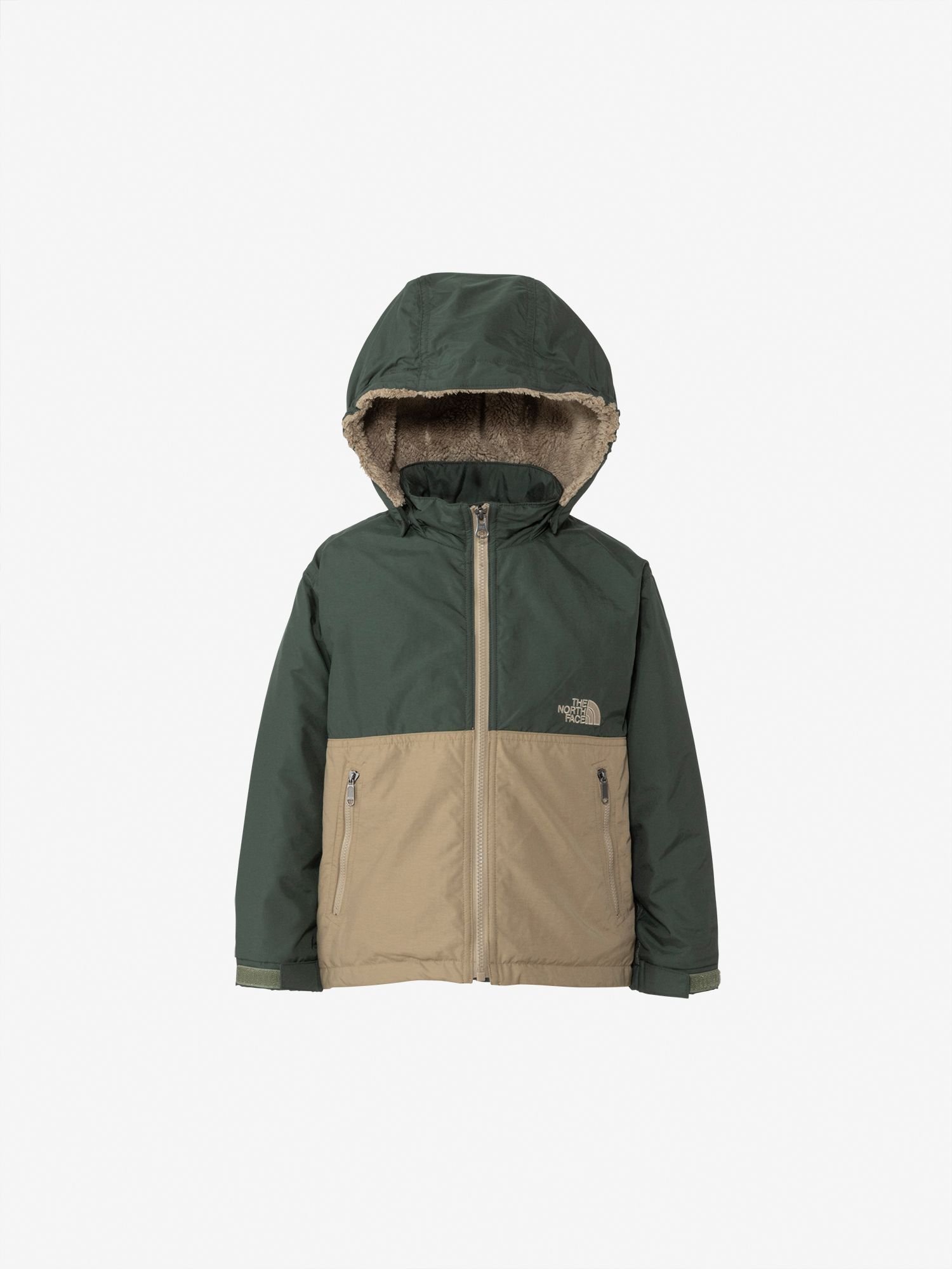 【ザ ノース フェイス/THE NORTH FACE / KIDS】の【公式】トドラーコンパクトノマドジャケット(キッズ) インテリア・キッズ・メンズ・レディースファッション・服の通販 founy(ファニー) 　ファッション　Fashion　キッズファッション　Fashion for Kids　ジャケット　Jacket, Outerwear　フロント　Front, Front Design　アルパイン×クラシックカーキ|ID: prp329100004771878 ipo3291000000034720544
