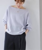 【ノーブル / スピック&スパン/NOBLE / Spick & Span】の《WEB限定カラー・追加 4》ファインウールドルマンプルオーバー 人気、トレンドファッション・服の通販 founy(ファニー) ファッション Fashion レディースファッション Fashion for Women トップス・カットソー Cut & Sew Tops カジュアルプルオーバー・ニットトップス Pullovers & Knit Tops / Casual Pullovers インナー Innerwear シンプル Simple, Minimal タートル Turtleneck, Turtle Collar パープル Purple, Violet フォルム Silhouette, Form ホールガーメント WholeGarment, Seamless Knit エレガント 上品 Elegant 人気 Popular, Best Seller 冬 Winter / This Winter 秋 Autumn thumbnail パープル B|ID: prp329100004771892 ipo3291000000034571891
