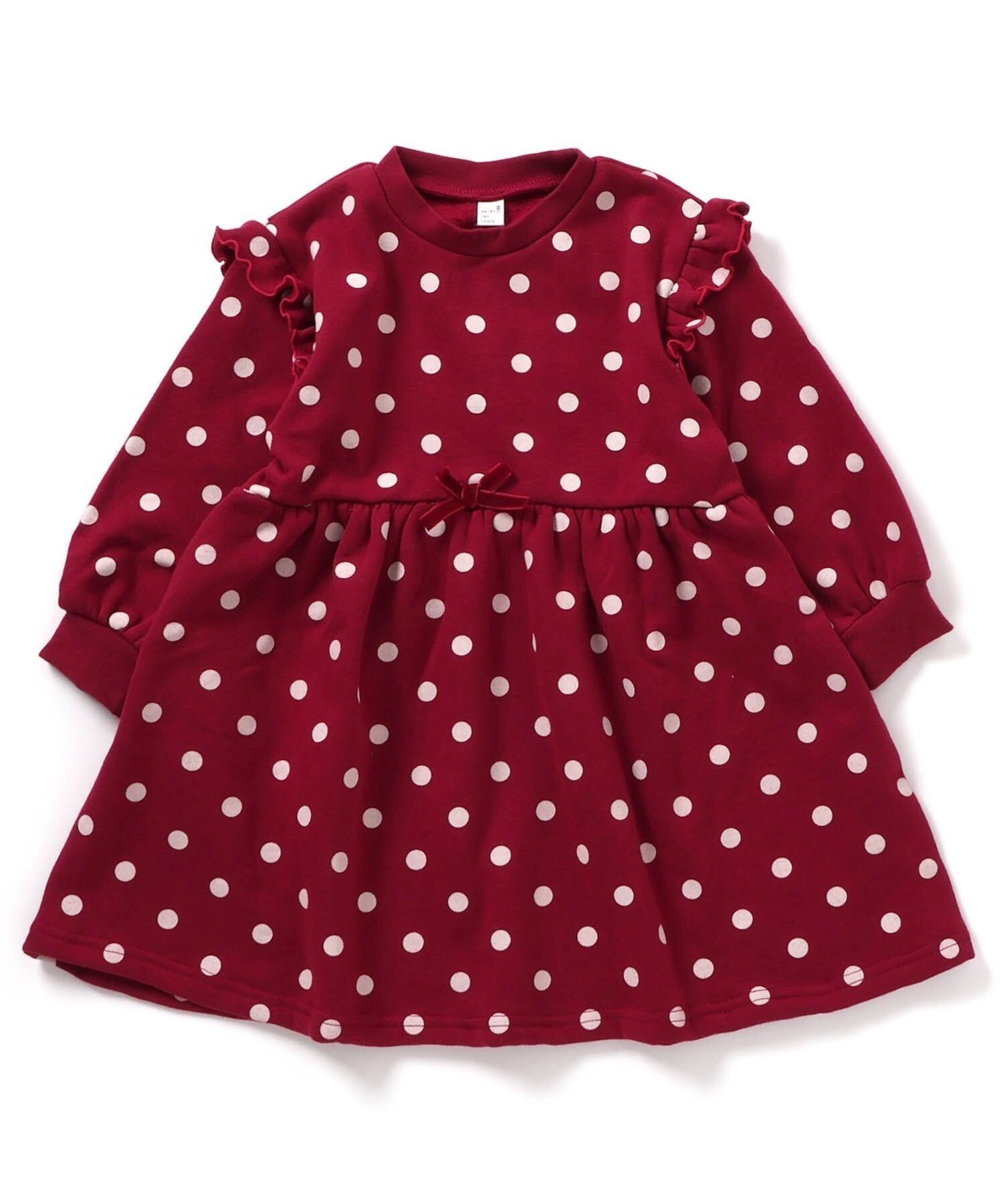 【エフオー オンラインストア/F.O.Online Store / KIDS】のWEB限定 まいにち裏シャギーワンピ インテリア・キッズ・メンズ・レディースファッション・服の通販 founy(ファニー) ファッション Fashion キッズファッション Fashion for Kids ワンピース Dresses レッド|ID: prp329100004771929 ipo3291000000034774377