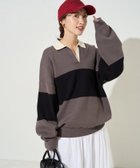 【フリークスストア/FREAK'S STORE】の配色 襟 スキッパー ニット プルオーバー【限定展開】 25AW 人気、トレンドファッション・服の通販 founy(ファニー) ファッション Fashion レディースファッション Fashion for Women トップス・カットソー Cut & Sew Tops ニット Knit Tops & Sweaters カジュアルプルオーバー・ニットトップス Pullovers & Knit Tops / Casual Pullovers 2025年 2025 2025-2026秋冬・A/W Autumn/Winter 2025–26 AW25–26 冬 Winter / This Winter おすすめ Recommended / Our Picks ショート Short, Short Length スキッパー Skipper, Open Collar スラックス Slacks, Dress Pants デニム Denim, Jeans Material リラックス Relax, Relaxed Fit エレガント 上品 Elegant A/W・秋冬 Autumn/Winter thumbnail ダークブラウン|ID: prp329100004771933 ipo3291000000034673399