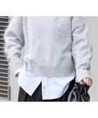 【ジャーナルスタンダード/JOURNAL STANDARD】のFLUFFYクループルオーバー 人気、トレンドファッション・服の通販 founy(ファニー) ファッション Fashion レディースファッション Fashion for Women トップス・カットソー Cut & Sew Tops カジュアルプルオーバー・ニットトップス Pullovers & Knit Tops / Casual Pullovers インナー Innerwear ベーシック Basic, Essential ミドル Middle Length, Mid Height thumbnail グレー|ID: prp329100004771953 ipo3291000000034572479
