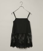 【アパートバイローリーズ/apart by lowrys】のレースキャミチュニック 人気、トレンドファッション・服の通販 founy(ファニー) ファッション Fashion レディースファッション Fashion for Women トップス・カットソー Cut & Sew Tops キャミソール&ノースリーブ Camisoles & Sleeveless Tops おすすめ Recommended / Our Picks カーディガン Cardigan, Knitwear キャミソール Camisole, Spaghetti Strap Top クラシカル Classical, Vintage-Inspired クラシック Classic, Timeless Style タンク Tank Top, Sleeveless Top チュニック Tunic, Long Top トレンド Trend, Trending Now レース Lace, Lace Fabric 冬 Winter / This Winter 夏 Summer thumbnail ブラック09|ID: prp329100004771980 ipo3291000000035170841