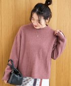 【ルクールブラン/le.coeur blanc】のモックネックチャイニーズラクーンプルオーバー 人気、トレンドファッション・服の通販 founy(ファニー) ファッション Fashion レディースファッション Fashion for Women トップス・カットソー Cut & Sew Tops カジュアルプルオーバー・ニットトップス Pullovers & Knit Tops / Casual Pullovers ウェーブ Wavy Pattern コンパクト Compact, Small Size シンプル Simple, Minimal フラット Flat, Flat Shoes ベーシック Basic, Essential モックネック Mock Neck, Short Turtleneck thumbnail ピンク|ID: prp329100004772019 ipo3291000000034906798
