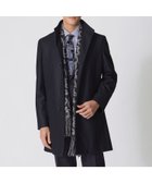 【ポール スチュアート/Paul Stuart / MEN】の【HOUSTON】カシミヤ混スタンドカラーコート 人気、トレンドファッション・服の通販 founy(ファニー) ファッション Fashion メンズファッション Fashion for Men ウォーム Warm Fabric エレガント 上品 Elegant スタンド Stand Collar, Upright Stand スマート Smart, Elegant スーツ Suit, Formalwear セットアップ Set-Up, Coordinated Outfit A/W・秋冬 Autumn/Winter 2025年 2025 2025-2026秋冬・A/W Autumn/Winter 2025–26 AW25–26 thumbnail ネイビー|ID: prp329100004772036 ipo3291000000034732141