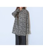 【ジーナシス/JEANASiS】の2WAYカフスシルキーシャツ 人気、トレンドファッション・服の通販 founy(ファニー) ファッション Fashion レディースファッション Fashion for Women トップス・カットソー Cut & Sew Tops シャツ・ブラウス・オフィスカジュアル Elegant Blouses & Button-Ups カフス Cuff Design シンプル Simple, Minimal スウェット / スエット Sweatshirt, Sweatwear デニム Denim, Jeans Material リボン Ribbon, Bow ルーズ Loose, Oversized thumbnail ブラック系その他|ID: prp329100004772040 ipo3291000000034693141