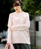 【アンタイトル/UNTITLED】の【重ね着もおすすめ/洗える】ウールカシミヤ クルーネックニット ライトピンク|ID: prp329100004772221 ipo3291000000035081243