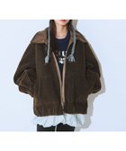 【ジーナシス/JEANASiS】のリバーシブルモンスターブルゾン 人気、トレンドファッション・服の通販 founy(ファニー) ファッション Fashion レディースファッション Fashion for Women アウター Coat / Outerwear Collection ブルゾンジャケット・スポーティアウター Blouson Jackets カットソー Cut and Sewn Top デニム Denim, Jeans Material フェミニン Feminine, Girly ベーシック Basic, Essential おすすめ Recommended / Our Picks thumbnail ブラウン|ID: prp329100004772294 ipo3291000000034576604