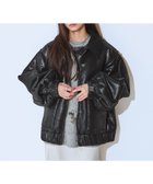 【ジーナシス/JEANASiS】のリバーシブルモンスターブルゾン 人気、トレンドファッション・服の通販 founy(ファニー) ファッション Fashion レディースファッション Fashion for Women アウター Coat / Outerwear Collection ブルゾンジャケット・スポーティアウター Blouson Jackets カットソー Cut and Sewn Top デニム Denim, Jeans Material フェミニン Feminine, Girly ベーシック Basic, Essential おすすめ Recommended / Our Picks thumbnail ブラック|ID: prp329100004772294 ipo3291000000034576606