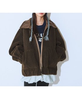 【ジーナシス/JEANASiS】のリバーシブルモンスターブルゾン【見た目以上の軽さ】 人気、トレンドファッション・服の通販 founy(ファニー) ファッション Fashion レディースファッション Fashion for Women アウター Coat / Outerwear Collection ブルゾンジャケット・スポーティアウター Blouson Jackets カットソー Cut and Sewn Top デニム Denim, Jeans Material フェミニン Feminine, Girly ベーシック Basic, Essential おすすめ Recommended / Our Picks |ID:prp329100004772294