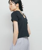 【ケービーエフ/KBF / URBAN RESEARCH】のバッククロスTEE 人気、トレンドファッション・服の通販 founy(ファニー) ファッション Fashion レディースファッション Fashion for Women バッグ Bags 2025年 2025 2025春夏・S/S Spring/Summer 2025 SS25 インナー Innerwear コンパクト Compact, Small Size サーマル Thermal, Waffle Knit バランス Balance, Style Balance 夏 Summer S/S・春夏 SS, Spring/Summer, Warm Season thumbnail NAVY|ID: prp329100004772305 ipo3291000000034576780