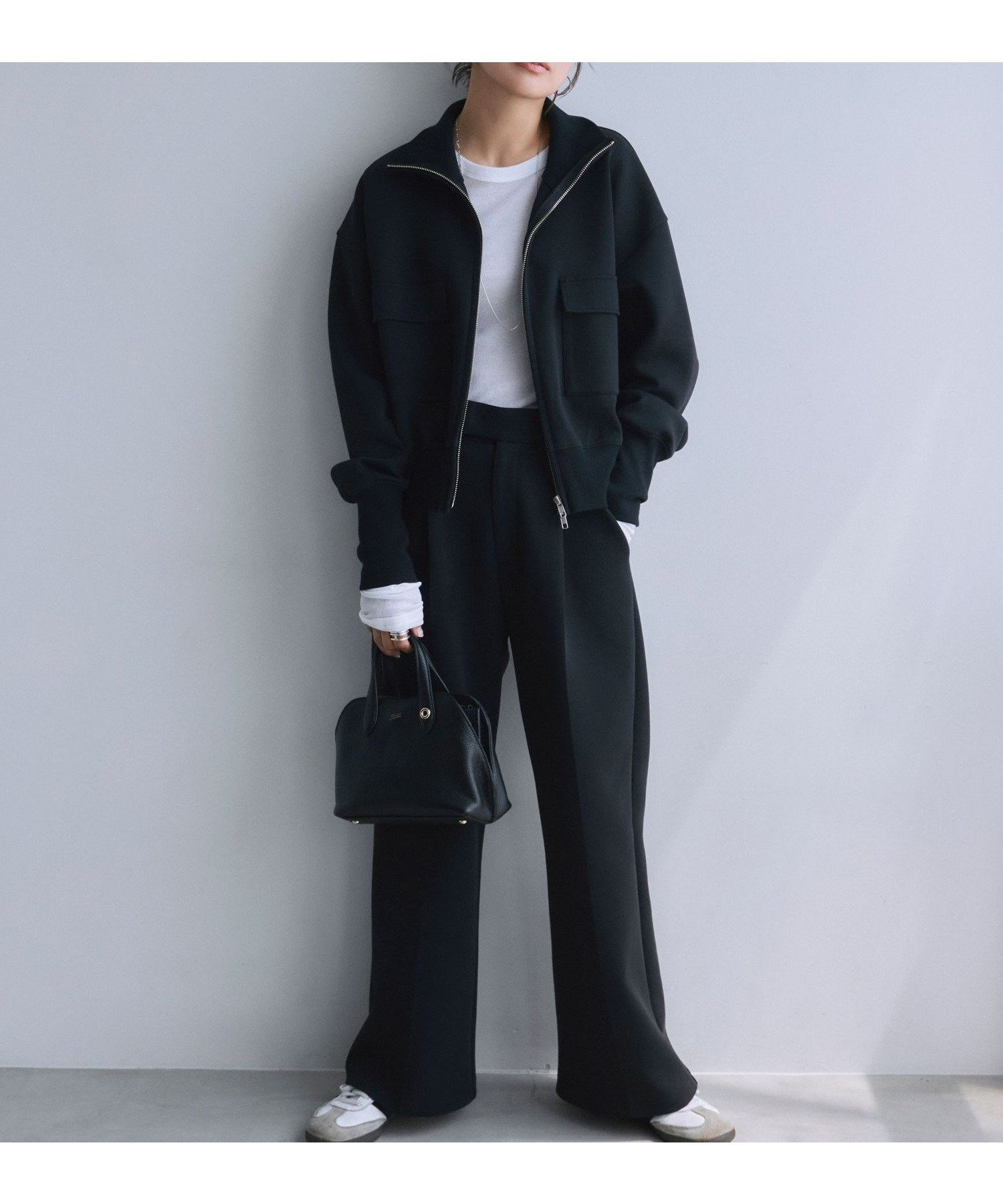 【シップス フォー ウィメン/SHIPS】のs.oyamadaコラボ 手洗い可能 コットン エアー ダンボール パンツ インテリア・キッズ・メンズ・レディースファッション・服の通販 founy(ファニー) 　ファッション　Fashion　レディースファッション　Fashion for Women　パンツ　Pants & Trousers　キャップ　Cap, Baseball Cap　コラボ　Collaboration, Collab　シアー　Sheer, See-Through　ストレッチ　Stretch, Stretchy Fabric　スラックス　Slacks, Dress Pants　スリーブ　Sleeve, Long Sleeve / Short Sleeve　セットアップ　Set-Up, Coordinated Outfit　人気　Popular, Best Seller　ブルゾン　Blouson, Bomber Jacket　ベーシック　Basic, Essential　ポケット　Pocket, Pocket Detail　ロング　Long, Long-Length　ワイド　Wide, Wide Fit　おすすめ　Recommended / Our Picks　旅行　Travel　ビジネス 仕事 通勤　Business / Work / Commuting　2025年　2025　2025-2026秋冬・A/W　Autumn/Winter 2025–26 AW25–26　ブラック|ID: prp329100004772316 ipo3291000000034576884