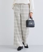 【インディヴィ/INDIVI】の【褒められパンツ/ウール混】ウォームウール ワイドパンツ 人気、トレンドファッション・服の通販 founy(ファニー) ファッション Fashion レディースファッション Fashion for Women パンツ Pants & Trousers ウォーム Warm Fabric ストレッチ Stretch, Stretchy Fabric スマート Smart, Elegant ツイード Twill, Twill Weave パターン Pattern, Design Print ポケット Pocket, Pocket Detail ワイド Wide, Wide Fit 冬 Winter / This Winter thumbnail ライトグレー|ID: prp329100004772319 ipo3291000000034576910