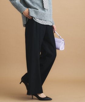 【インディヴィ/INDIVI】の【褒められパンツ/ウール混】ウォームウール ワイドパンツ 人気、トレンドファッション・服の通販 founy(ファニー) ファッション Fashion レディースファッション Fashion for Women パンツ Pants & Trousers ウォーム Warm Fabric ストレッチ Stretch, Stretchy Fabric スマート Smart, Elegant ツイード Twill, Twill Weave パターン Pattern, Design Print ポケット Pocket, Pocket Detail ワイド Wide, Wide Fit 冬 Winter / This Winter |ID:prp329100004772319