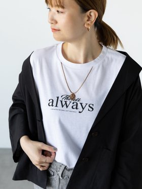 【テチチ/Te chichi】のネックレス刺繍プリントTシャツ 人気、トレンドファッション・服の通販 founy(ファニー) ファッション Fashion レディースファッション Fashion for Women トップス・カットソー Cut & Sew Tops シャツ・ブラウス・オフィスカジュアル Elegant Blouses & Button-Ups ロングTシャツ・Tシャツ Longline T-Shirts & Tees ジュエリー Jewelry ネックレス Necklaces & Pendants ネックレス Necklace, Pendant Necklace プリント Print, Printed Pattern |ID:prp329100004772327
