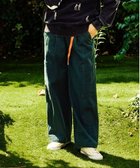 【ゴースローキャラバン/go slow caravan】のCOTTONツイル カラーステッチサイドポケットパンツ (WOMENS) ブルーグリーン|ID: prp329100004772331 ipo3291000000034577086