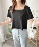 【アミュレット/Amulet】の【Dewlily】スクエアネック半袖カットソー 人気、トレンドファッション・服の通販 founy(ファニー) ファッション Fashion レディースファッション Fashion for Women トップス・カットソー Cut & Sew Tops カットソー・ベーシックTシャツ Cut-and-Sewn Tops / Stretch Tees & Basics アクセサリー Fashion Accessories カットソー Cut and Sewn Top コンパクト Compact, Small Size ショート Short, Short Length シンプル Simple, Minimal スクエア Square, Square Shape スラックス Slacks, Dress Pants センター Center, Center Line デニム Denim, Jeans Material バランス Balance, Style Balance 半袖 Short Sleeve, Half Sleeve 無地 Plain, Solid Color thumbnail ブラック|ID: prp329100004772334 ipo3291000000034577152