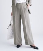 【インディヴィ/INDIVI】の【洗える/セットアップ可能】凹凸ストレッチ素材ストレートパンツ 人気、トレンドファッション・服の通販 founy(ファニー) ファッション Fashion レディースファッション Fashion for Women セットアップ Matching Sets レディースパンツ・ボトムス Pants & Trousers / Bottoms 洗える Machine Washable ジャケット Jacket, Outerwear ストレッチ Stretch, Stretchy Fabric ストレート Straight, Straight Cut スマート Smart, Elegant セットアップ Set-Up, Coordinated Outfit ポケット Pocket, Pocket Detail メランジ Melange, Mixed Yarn ワイド Wide, Wide Fit thumbnail ライトグレー|ID: prp329100004772337 ipo3291000000035046672