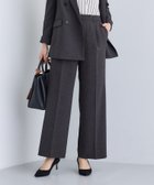 【インディヴィ/INDIVI】の【洗える/セットアップ可能】凹凸ストレッチ素材ストレートパンツ 人気、トレンドファッション・服の通販 founy(ファニー) ファッション Fashion レディースファッション Fashion for Women セットアップ Matching Sets レディースパンツ・ボトムス Pants & Trousers / Bottoms 洗える Machine Washable ジャケット Jacket, Outerwear ストレッチ Stretch, Stretchy Fabric ストレート Straight, Straight Cut スマート Smart, Elegant セットアップ Set-Up, Coordinated Outfit ポケット Pocket, Pocket Detail メランジ Melange, Mixed Yarn ワイド Wide, Wide Fit thumbnail スミクロ|ID: prp329100004772337 ipo3291000000035046674