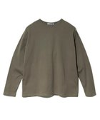 【ゴースローキャラバン/go slow caravan】のle colis/ルコリ フライスバックロゴカラーロンTEE (WOMENS) カーキ|ID: prp329100004772344 ipo3291000000034577334