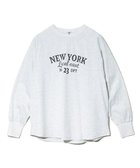【ゴースローキャラバン/go slow caravan】のle colis/ルコリ ラウンドロゴ長袖TEE (WOMENS) 人気、トレンドファッション・服の通販 founy(ファニー) ファッション Fashion レディースファッション Fashion for Women トップス・カットソー Cut & Sew Tops シンプル Simple, Minimal スタンダード Standard, Basic デニム Denim, Jeans Material トレンド Trend, Trending Now フィット Fit, Slim Fit ベーシック Basic, Essential ラウンド Round, Round Neck 長袖 Long Sleeve, Full Sleeve thumbnail オートミール|ID: prp329100004772345 ipo3291000000034577339