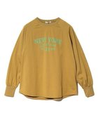 【ゴースローキャラバン/go slow caravan】のle colis/ルコリ ラウンドロゴ長袖TEE (WOMENS) 人気、トレンドファッション・服の通販 founy(ファニー) ファッション Fashion レディースファッション Fashion for Women トップス・カットソー Cut & Sew Tops シンプル Simple, Minimal スタンダード Standard, Basic デニム Denim, Jeans Material トレンド Trend, Trending Now フィット Fit, Slim Fit ベーシック Basic, Essential ラウンド Round, Round Neck 長袖 Long Sleeve, Full Sleeve thumbnail オリーブ|ID: prp329100004772345 ipo3291000000034577340