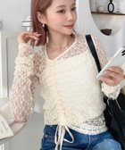 【モーメントプラス/moment+ / MEN】のアシンメトリードロスト長袖ストレッチレーストップス ナチュラル|ID: prp329100004772354 ipo3291000000034577412