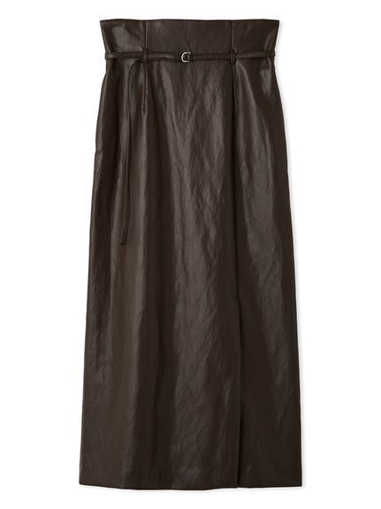 【フレイ アイディー/FRAY I.D】の細ベルト付タイトストレートスカート インテリア・キッズ・メンズ・レディースファッション・服の通販 founy(ファニー) 　ファッション　Fashion　レディースファッション　Fashion for Women　スカート　Skirts　ベルト&ウエストマーク　Belts & Waist Accessories　シルバー　Silver, Metallic Silver　シンプル　Simple, Minimal　ストレート　Straight, Straight Cut　スマート　Smart, Elegant　フォルム　Silhouette, Form　フロント　Front, Front Design　エレガント 上品　Elegant　DBRW[059]|ID: prp329100004772356 ipo3291000000034577439