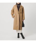 【ユナイテッドアローズ/UNITED ARROWS】のリバー テーラードコート 人気、トレンドファッション・服の通販 founy(ファニー) ファッション Fashion レディースファッション Fashion for Women アウター Coat / Outerwear Collection コート・ロングコート・ピーコート Long Coats, Peacoats & More インナー Innerwear シンプル Simple, Minimal チェック Check, Plaid, Tartan フェミニン Feminine, Girly フレア Flare, Flared プリーツ Pleats, Pleated リバーシブル Reversible, Two-Sided リラックス Relax, Relaxed Fit ワイド Wide, Wide Fit thumbnail BEIGE|ID: prp329100004772364 ipo3291000000034984830
