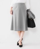 【アンタイトル/UNTITLED】の【通勤スーツ】コットン混ジャージ マーメイドスカート チャコールグレー|ID: prp329100004772378 ipo3291000000034577800