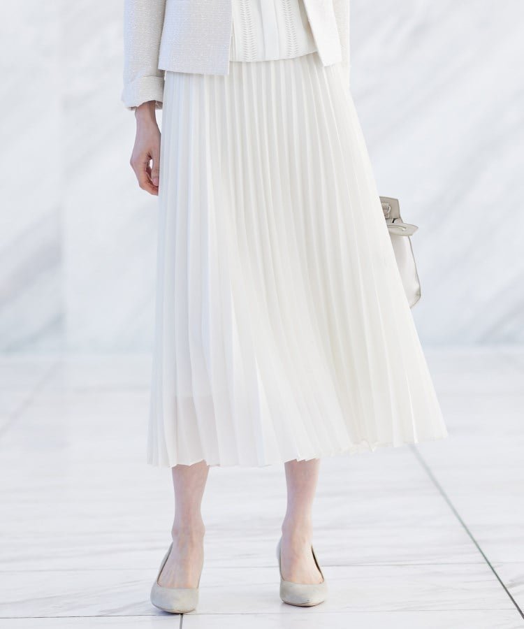 【インディヴィ/INDIVI】の【洗える/ウエストゴム】アコーディオン調プリーツスカート 人気、トレンドファッション・服の通販 founy(ファニー) ファッション Fashion レディースファッション Fashion for Women スカート Skirts プリーツスカート / 上品フェミニンスタイル Pleated Skirts エレガント 上品 Elegant 春 Spring 洗える Machine Washable シアー Sheer, See-Through スマート Smart, Elegant タフタ Taffeta, Structured Fabric 定番 Standard, Basic Item プリーツ Pleats, Pleated ポケット Pocket, Pocket Detail セレモニー Ceremony other-1|ID: prp329100004772384 ipo3291000000034577913