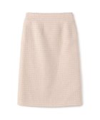 【トゥモローランド/TOMORROWLAND】のミックスヤーンツイード Iラインスカート 42 ライトベージュ系|ID: prp329100004772405 ipo3291000000034578208