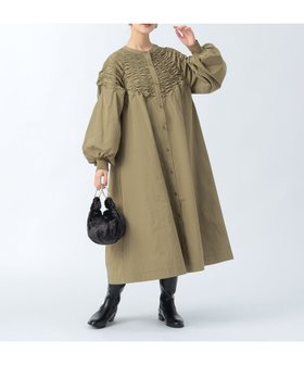 【ビームス ハート/BEAMS HEART】のシャーリング シャツ ワンピース 人気、トレンドファッション・服の通販 founy(ファニー) ファッション Fashion レディースファッション Fashion for Women ワンピース Dresses シャツワンピース / 1枚で着映えコーデ Shirt Dresses インナー Innerwear シャーリング Shirring, Ruched タートル Turtleneck, Turtle Collar トレンド Trend, Trending Now ブロード Broadcloth, Fine Cotton レギンス Leggings, Stretch Pants |ID:prp329100004772427