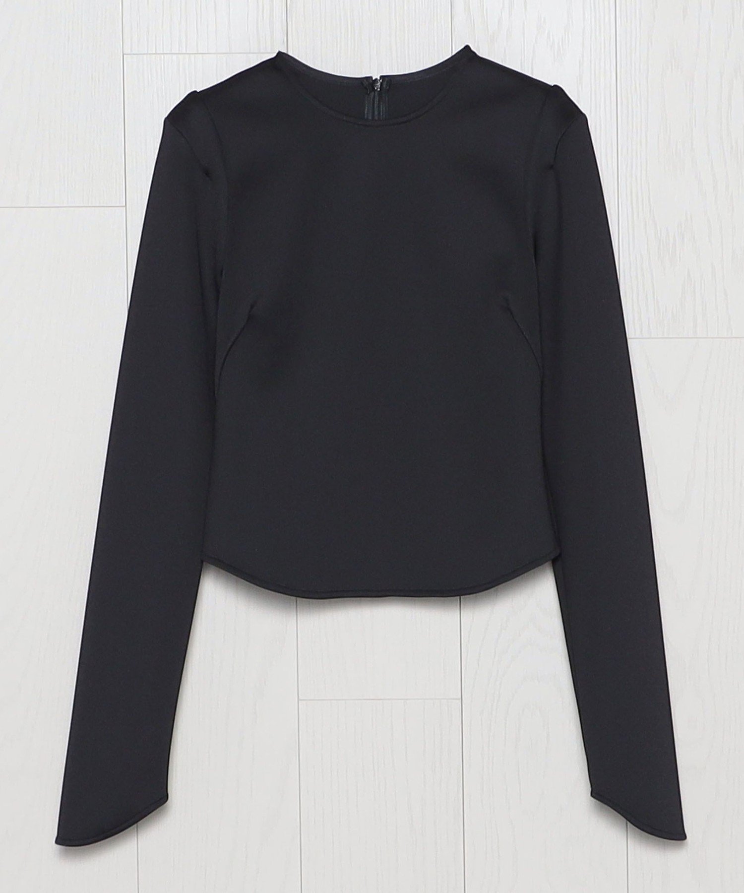 【ユナイテッドアローズ/UNITED ARROWS】のH ナイロンポリウレタン タイトプルオーバー インテリア・キッズ・メンズ・レディースファッション・服の通販 founy(ファニー) ファッション Fashion レディースファッション Fashion for Women トップス・カットソー Cut & Sew Tops カジュアルプルオーバー・ニットトップス Pullovers & Knit Tops / Casual Pullovers ショルダー Shoulder, Shoulder Strap シンプル Simple, Minimal デニム Denim, Jeans Material ワーク Workwear, Utility Style アウトレット Outlet / Clearance BLACK|ID: prp329100004772436 ipo3291000000034632674