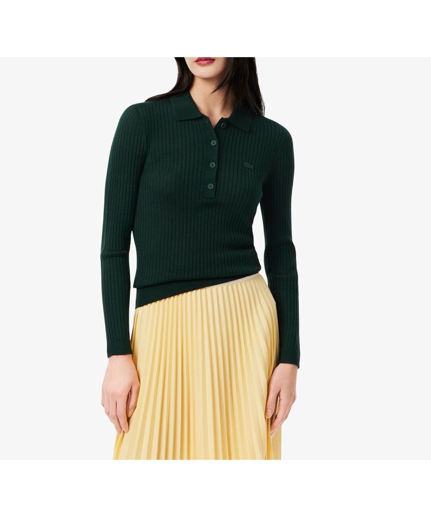 【ラコステ/LACOSTE】の3Dニッティングメリノウールポロセーター 人気、トレンドファッション・服の通販 founy(ファニー) ファッション Fashion レディースファッション Fashion for Women エレガント 上品 Elegant フェミニン Feminine, Girly other-1|ID: prp329100004772451 ipo3291000000034578723