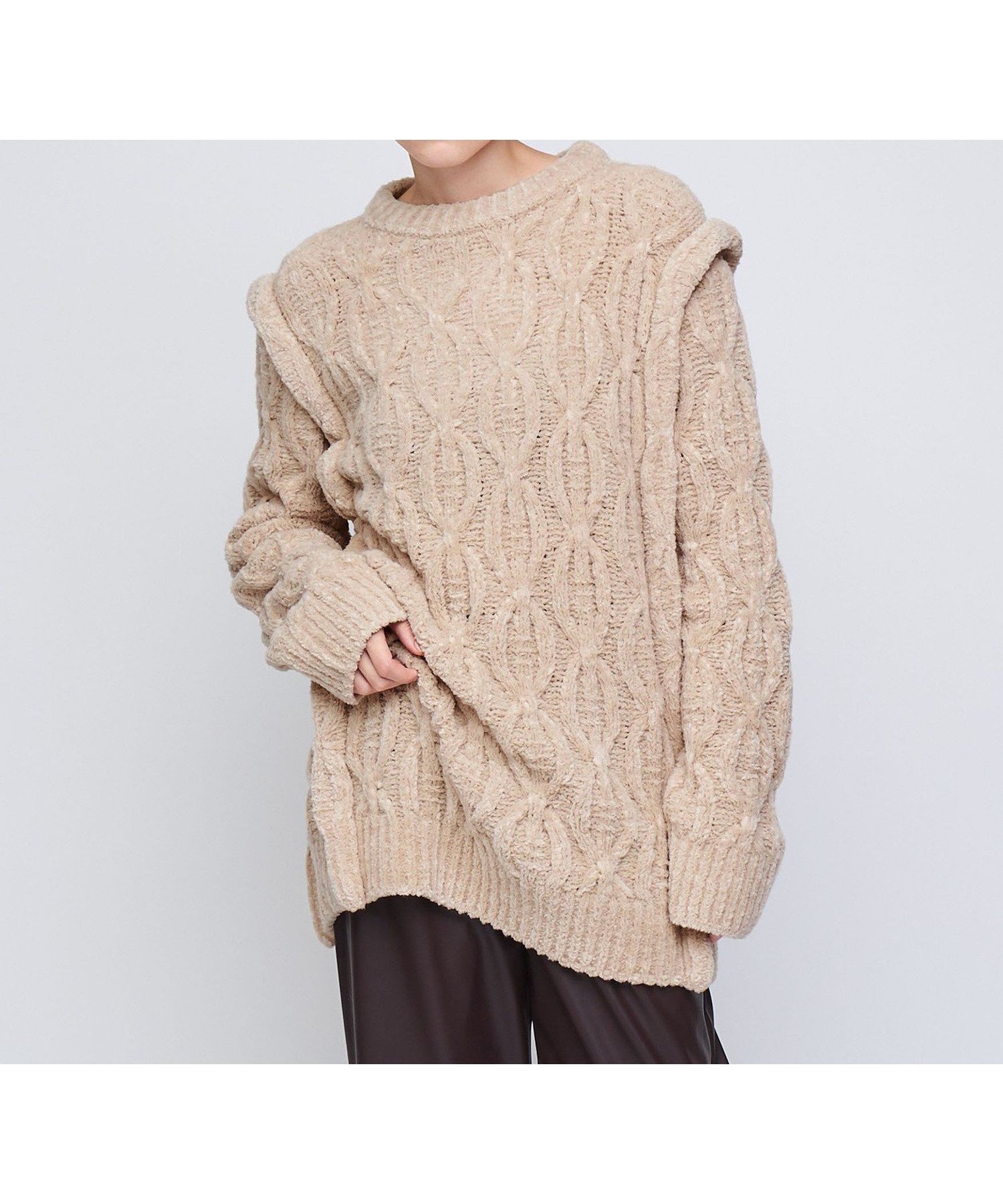 【ユナイテッドアローズ/UNITED ARROWS】のAEWEN MATOPH ケーブル ビッグニット 人気、トレンドファッション・服の通販 founy(ファニー) ファッション Fashion レディースファッション Fashion for Women トップス・カットソー Cut & Sew Tops ニット Knit Tops & Sweaters タイツ Tights, Legwear ビッグ Big, Oversized レギンス Leggings, Stretch Pants ロング Long, Long-Length アウトレット Outlet / Clearance おすすめ Recommended / Our Picks other-1|ID: prp329100004772462 ipo3291000000034578833