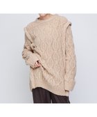 【ユナイテッドアローズ/UNITED ARROWS】のAEWEN MATOPH ケーブル ビッグニット 人気、トレンドファッション・服の通販 founy(ファニー) ファッション Fashion レディースファッション Fashion for Women トップス・カットソー Cut & Sew Tops ニット Knit Tops & Sweaters タイツ Tights, Legwear ビッグ Big, Oversized レギンス Leggings, Stretch Pants ロング Long, Long-Length アウトレット Outlet / Clearance おすすめ Recommended / Our Picks thumbnail NATURAL|ID: prp329100004772462 ipo3291000000034578834